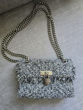 Kurt Geiger LondonTweed Mini BixtonShoulder Bag
